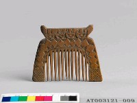 藏品(排灣族木梳)的圖片